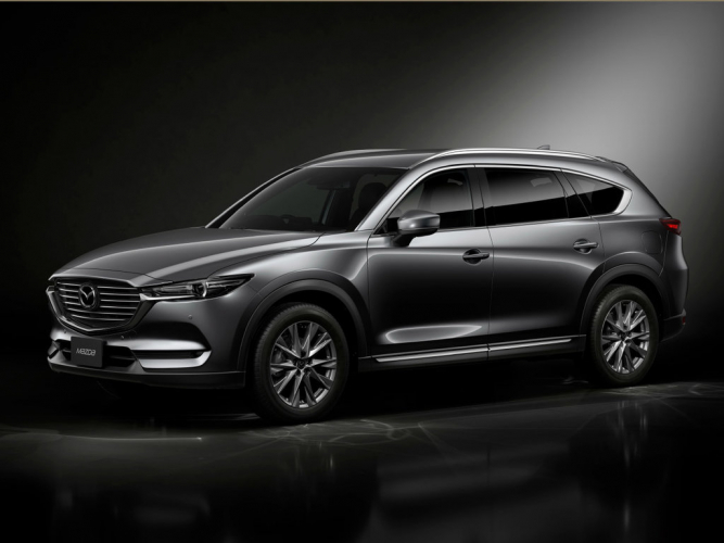 Mazda CX-8 2017, джип/suv 5 дв., 1 поколение (09.2017 - 11.2022)