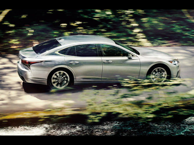 Lexus LS500 рестайлинг 2020, седан, 5 поколение (11.2020 - н.в.)