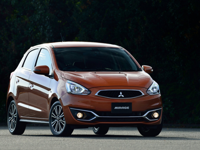 Mitsubishi Mirage рестайлинг 2016, хэтчбек 5 дв., 6 поколение (01.2016 - 03.2020)