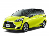 Toyota Sienta рестайлинг 2018, минивэн, 2 поколение, XP170 (09.2018 - 07.2022) 1