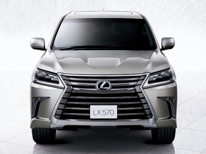 Lexus LX570 2-й рестайлинг 2015, джип/suv 5 дв., 3 поколение (08.2015 - 12.2021)