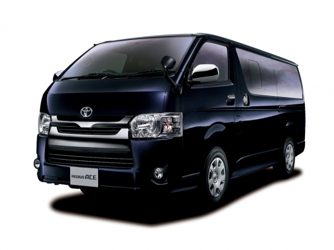 Toyota Regius Ace 3-й рестайлинг 2013, минивэн, 2 поколение, H200 (12.2013 - 04.2020)