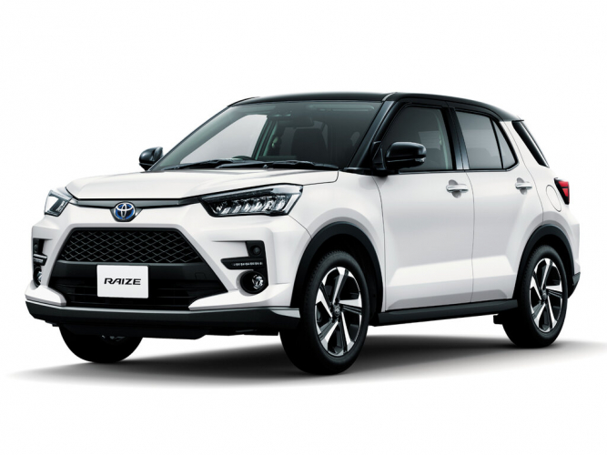 Toyota Raize 2019, джип/suv 5 дв., 1 поколение (11.2019 - н.в.)