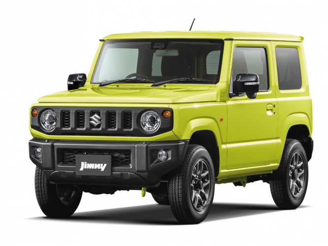 Suzuki Jimny 2018, джип/suv 3 дв., 4 поколение, JB64 (06.2018 - н.в.)